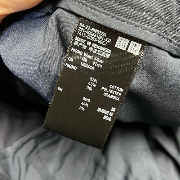 🩷 Uniqlo dress pants waist size 64 cm - Picture 9 of 10